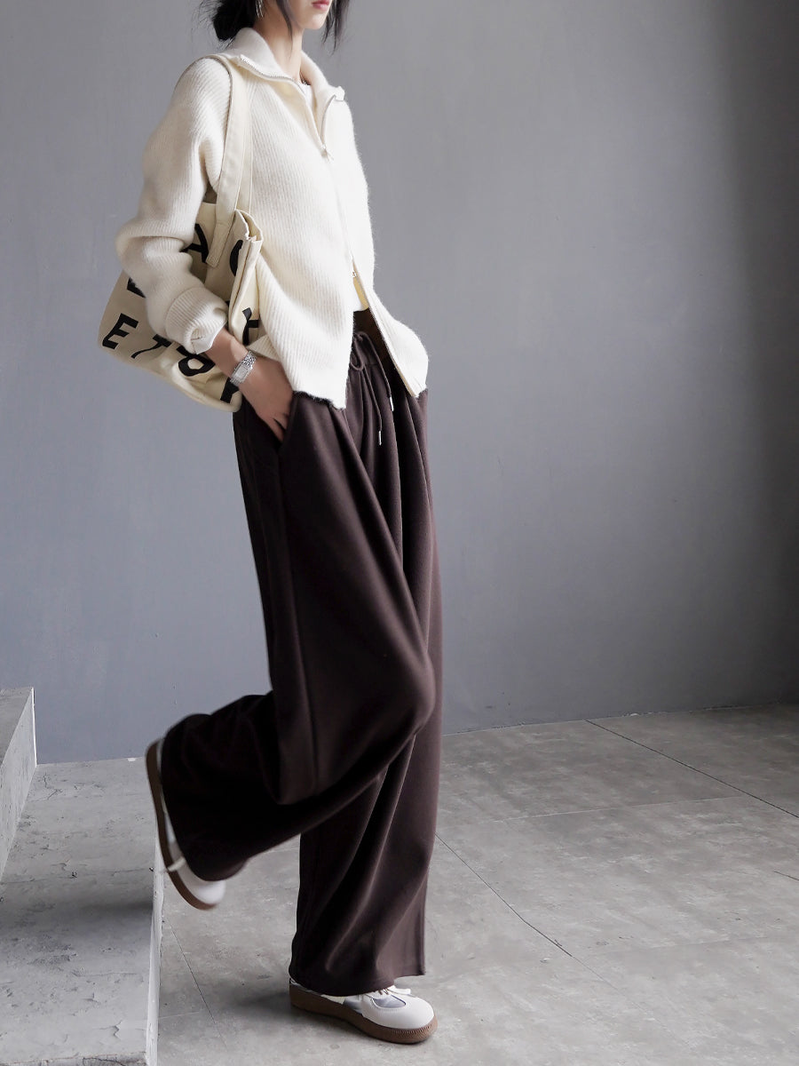 High-Waisted Casual Sweatpants_BDHL7928