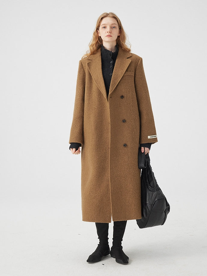 Classic Lapel Long Coat_BDHL8115
