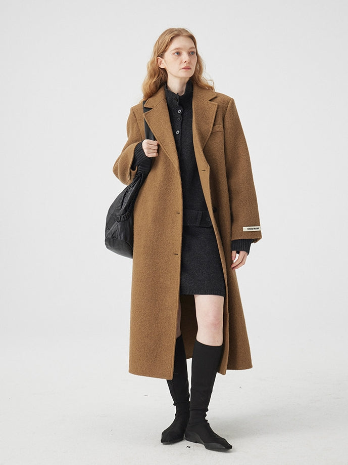 Classic Lapel Long Coat_BDHL8115