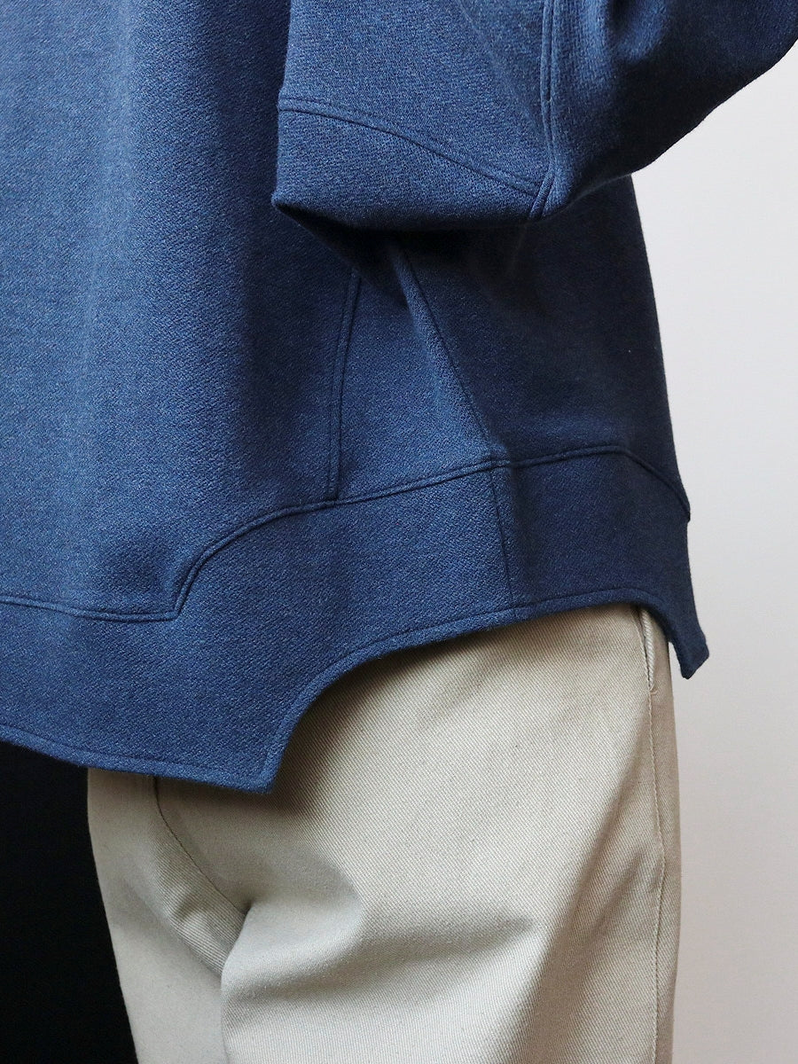 Hem-Cut Design Sweatshirt_BDHL8104