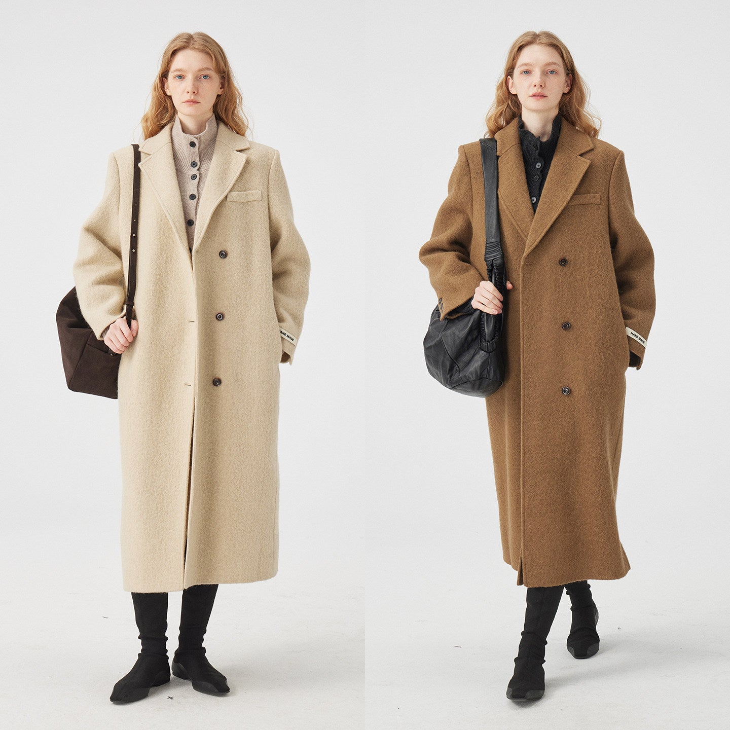 Classic Lapel Long Coat_BDHL8115