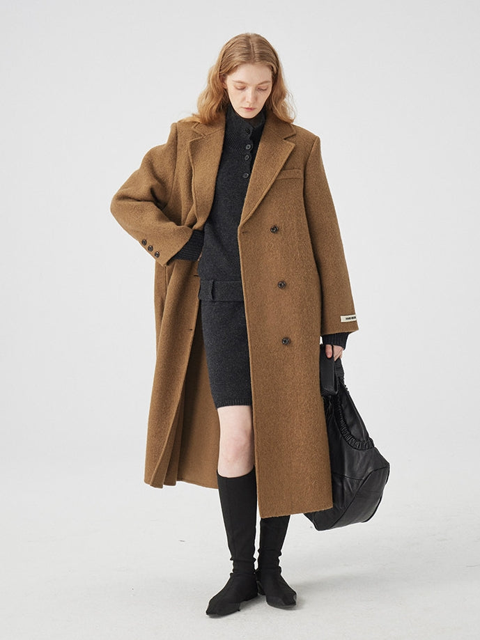 Classic Lapel Long Coat_BDHL8115