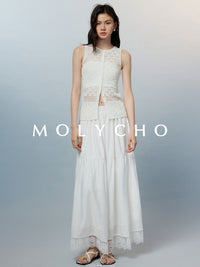Knitted Hollow Sleeveless Tops_BDHL7433