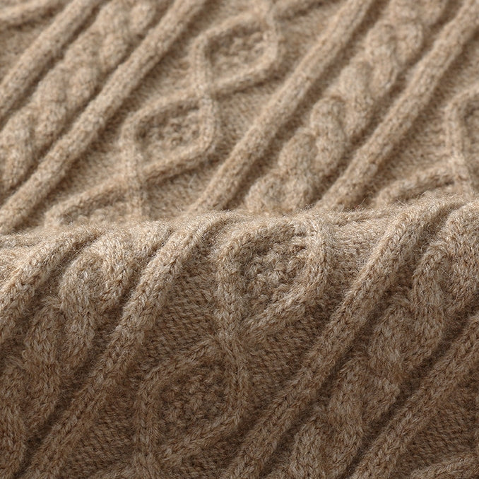 毛領針織上衣_BDHL8079