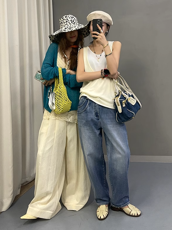 Two-Piece Style Sleeveless Tops_BDHL7408