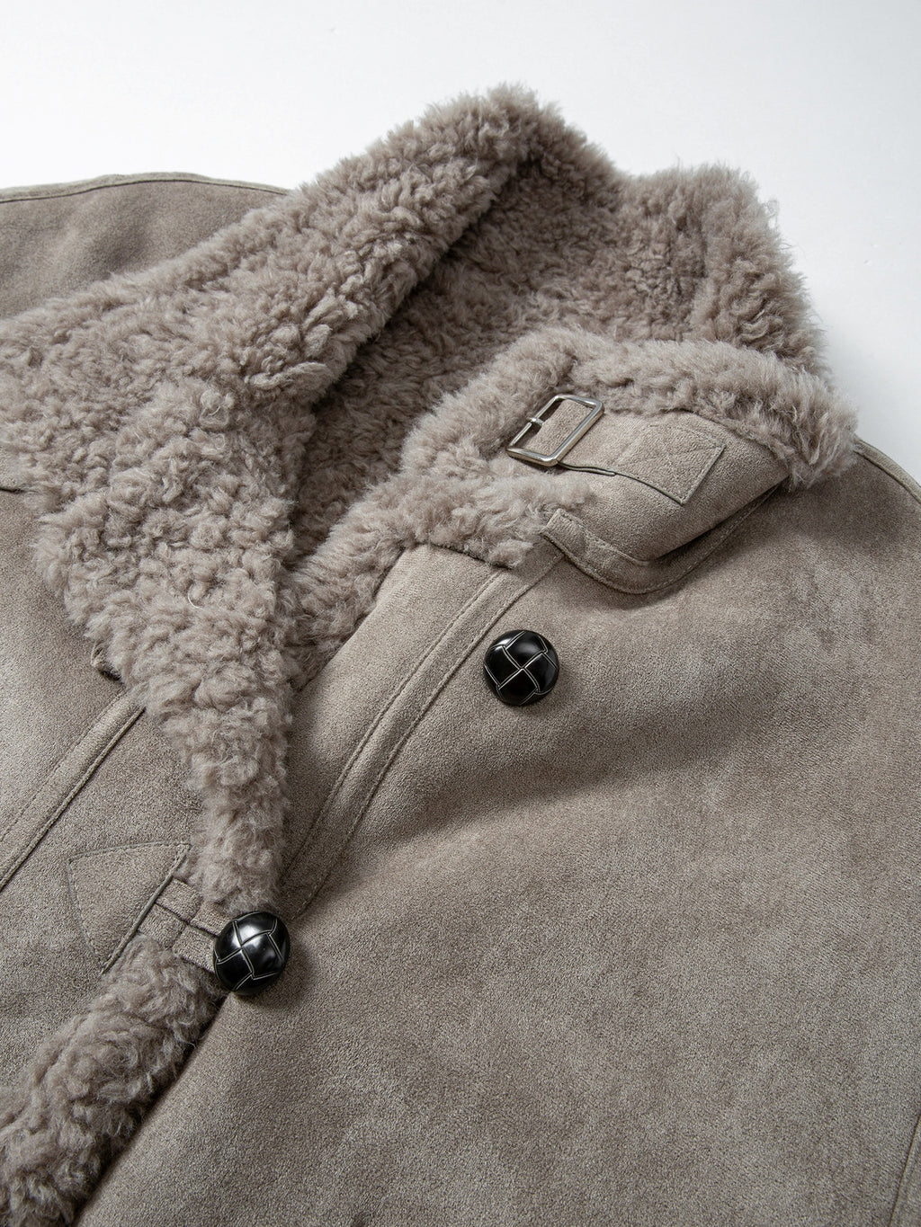 Stand-collar short-length jacket_BDHL8126