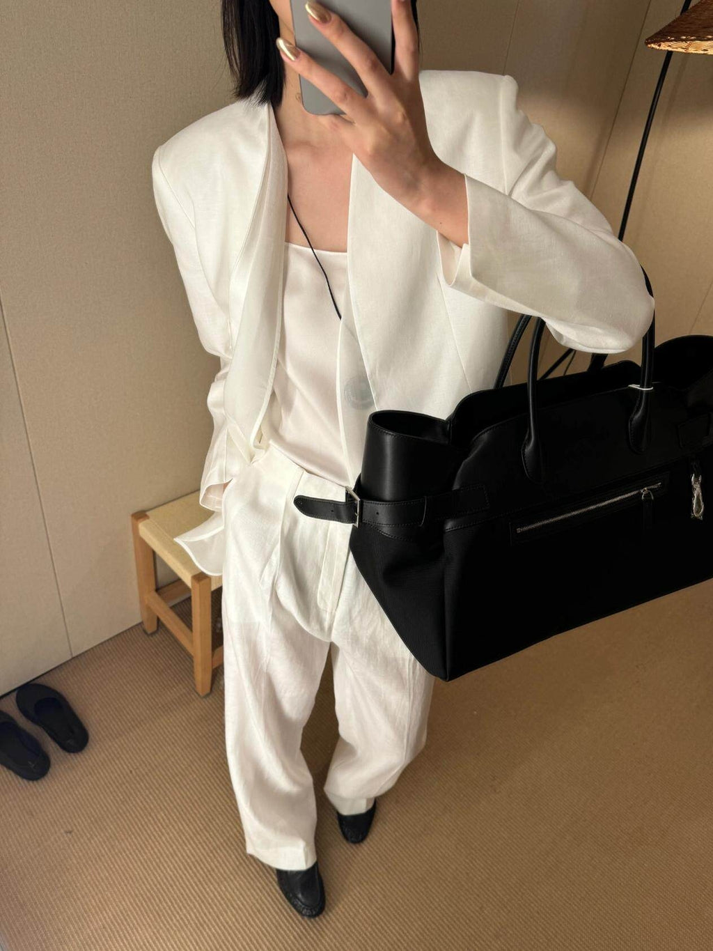 Large Leather Tote Bag_BDHL8032