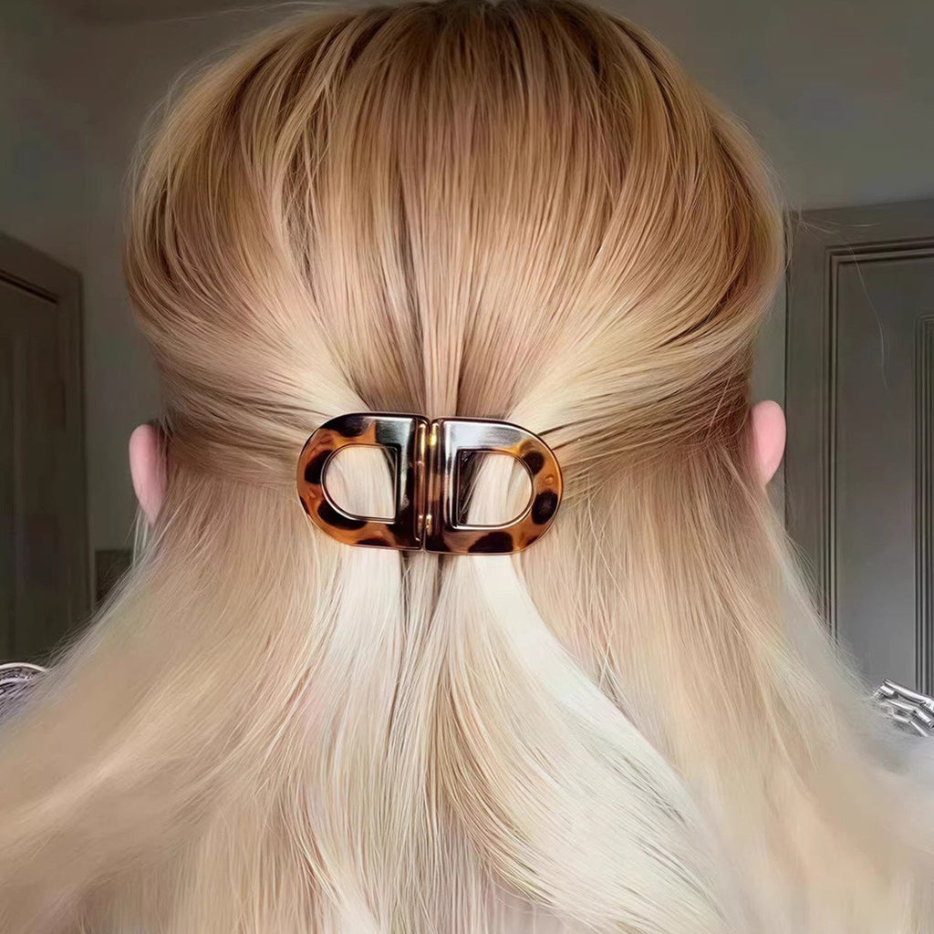 Tortoiseshell Hair Clip_BDHL8384