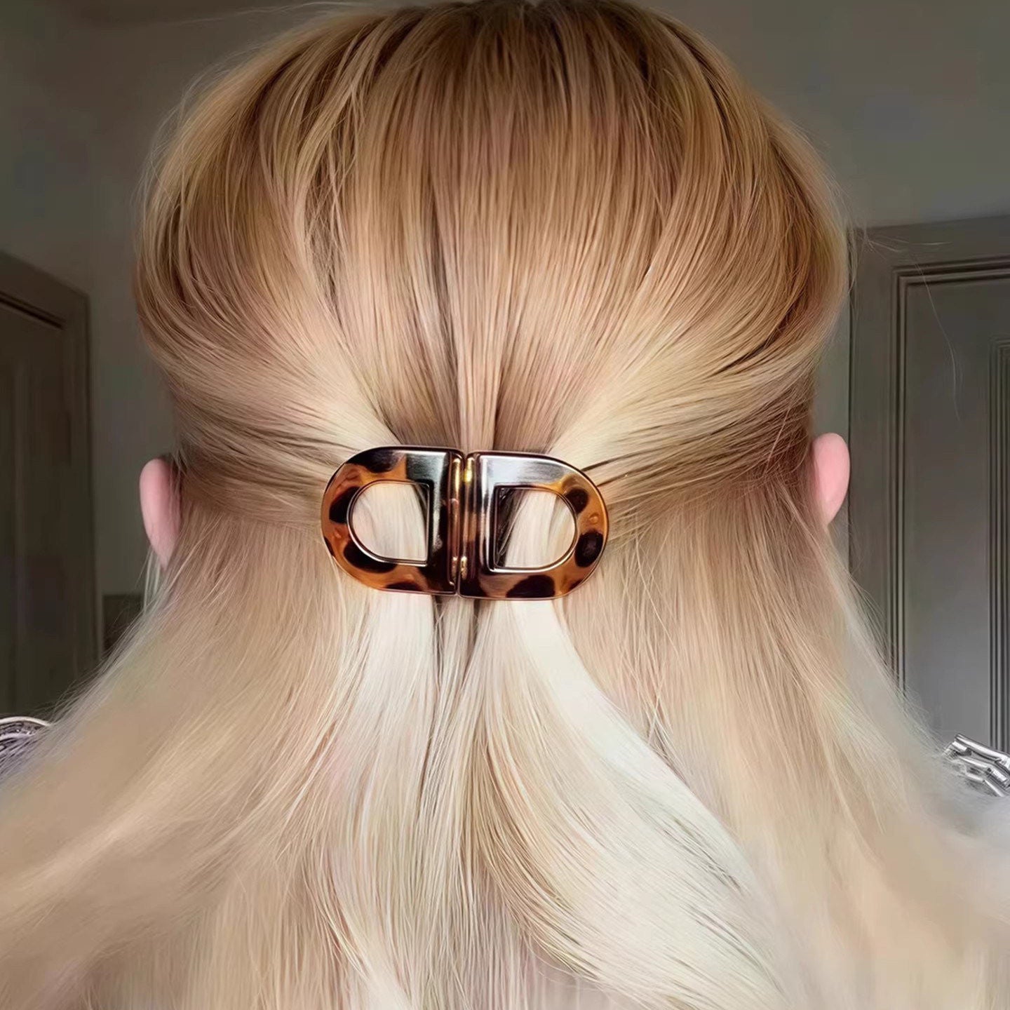 Tortoiseshell Hair Clip_BDHL8384