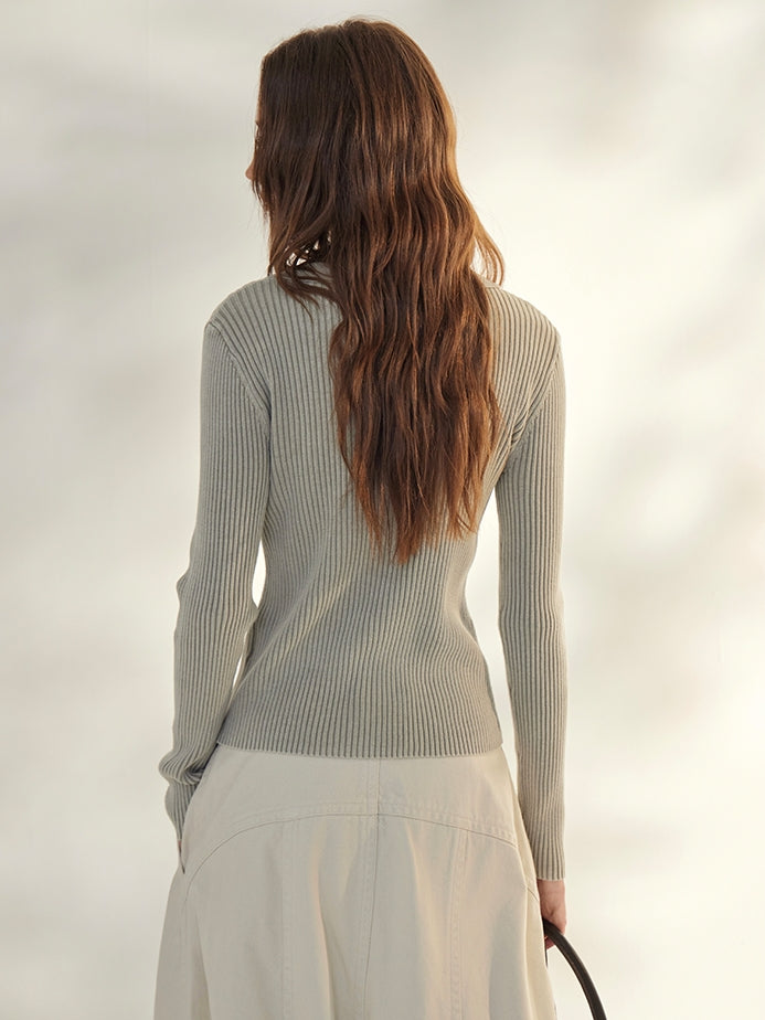 Lapel Knit Cardigan Jacket_BDHL7668