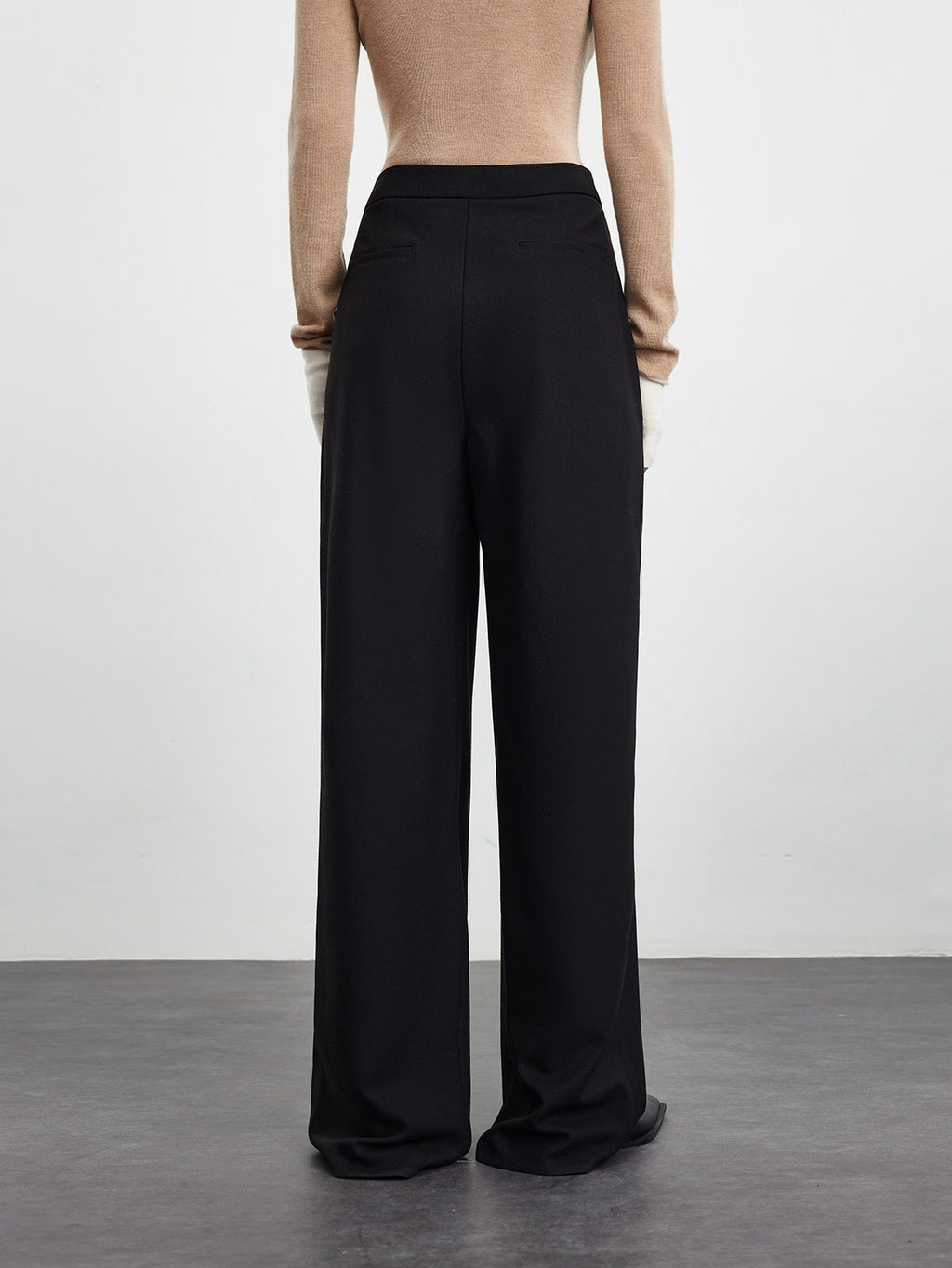 Pleated Wide-Leg Pants_BDHL8161