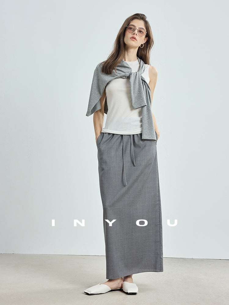 V-Neck Long-Sleeved Tops Or Sleeveless Tops_BDHL7719