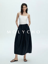 Flower Bad Long Skirt_BDHL7386