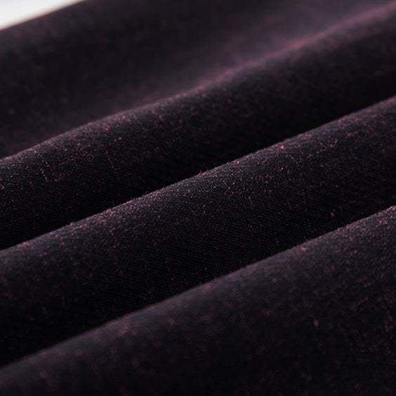 Purple Textured Suit Pants_BDHL8002