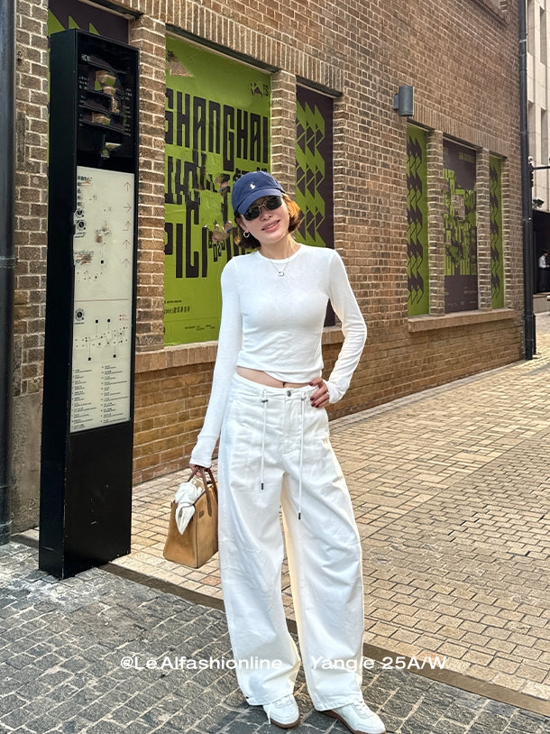 Relaxed-Fit Curved Cargo Pants_BDHL8011