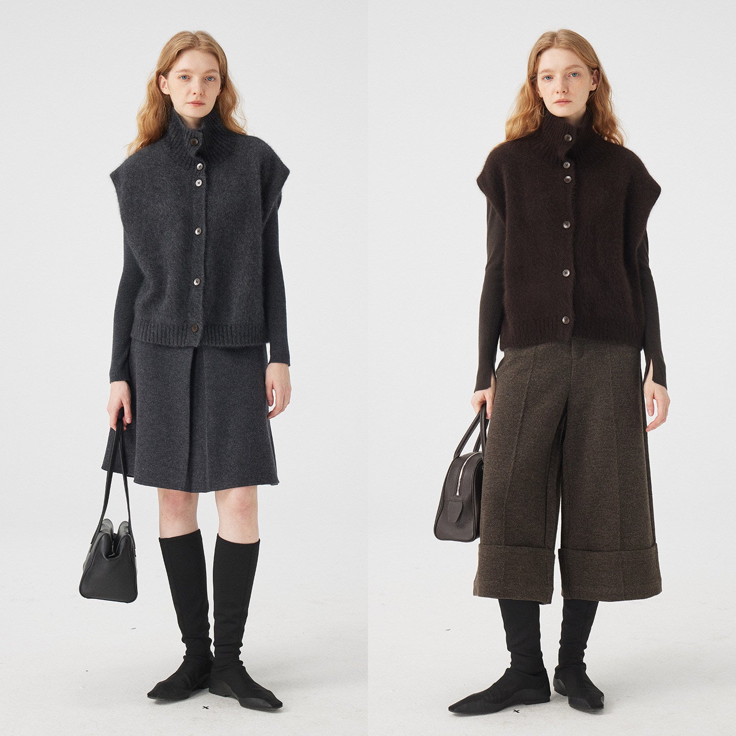 高領無袖針織上衣_BDHL8119