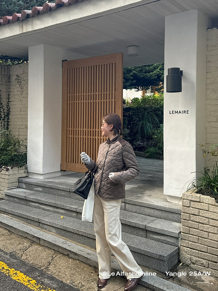 Diamond-Quilted Down Jacket_BDHL8051