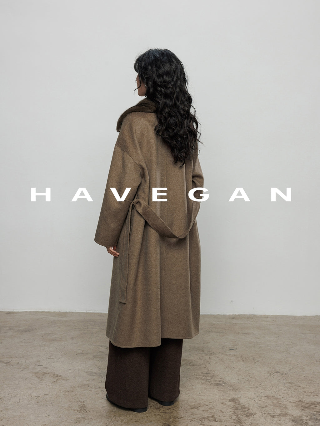 磨毛高腰闊腿褲_BDHL7962