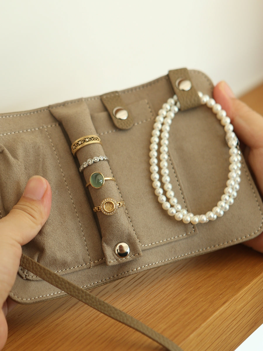 Leather Jewellery Portable Case_BDHL6810