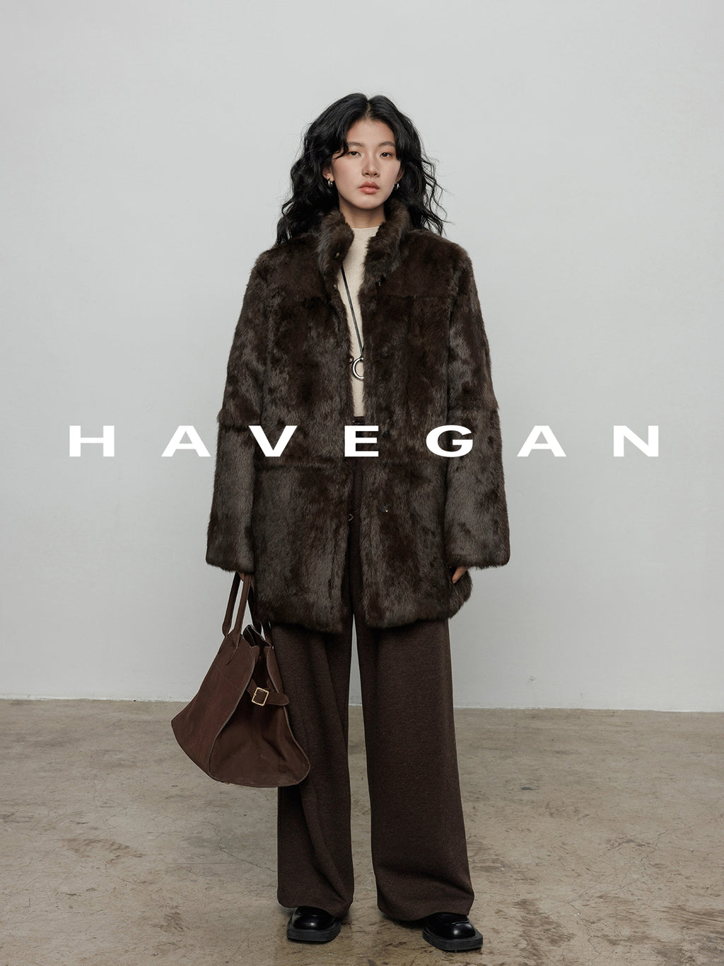 磨毛高腰闊腿褲_BDHL7962