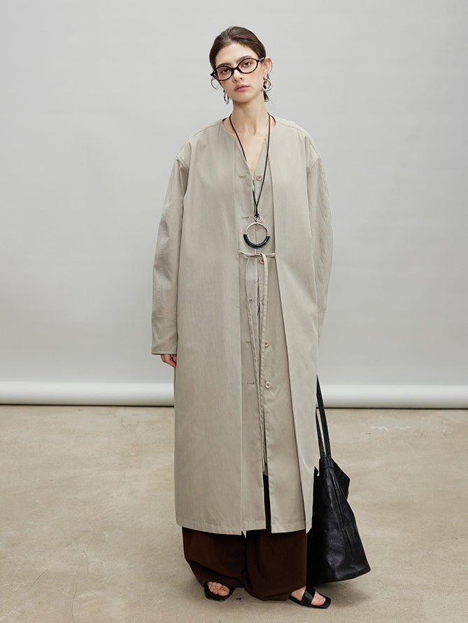 Fake Two-Piece Mid-Length Jacket_BDHL7188