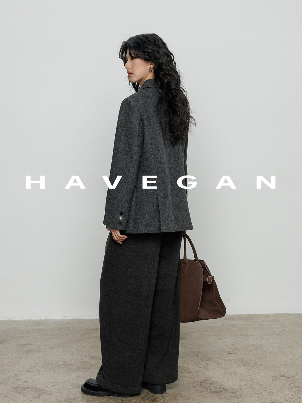 翻領中長版大衣_BDHL7888