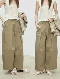 Loose-Fitting Silhouette Wide Pants_BDHL7081