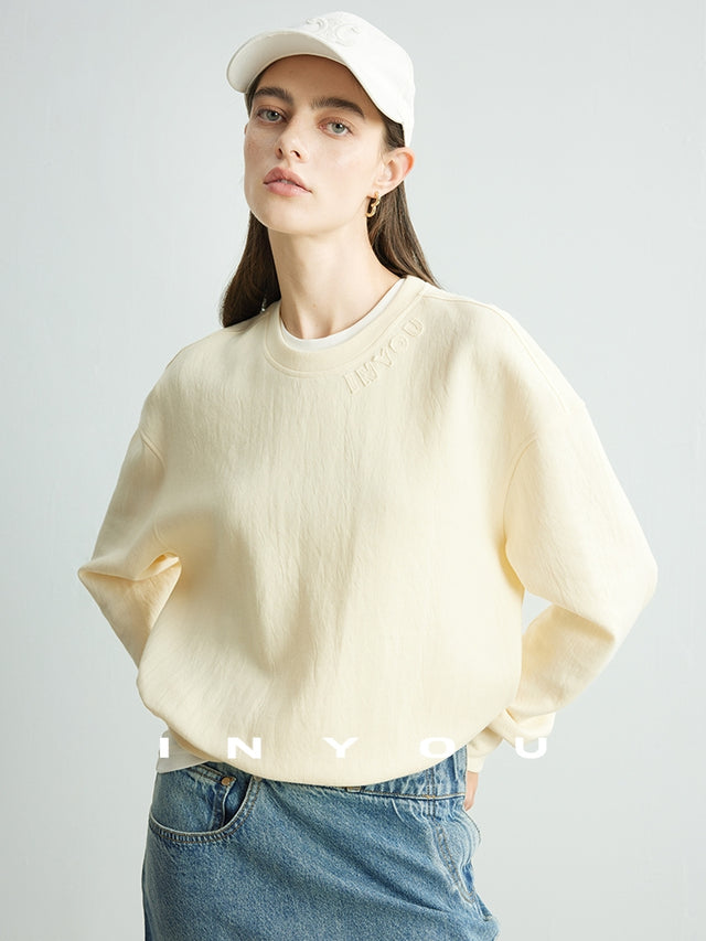 Relaxed Letter Sweat Tops_BDHL6937