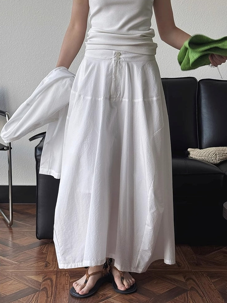 High-Waisted Long Skirt_BDHL7378