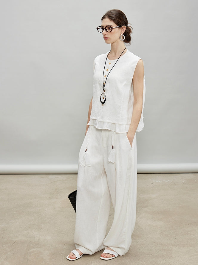 Fake Two-Piece Short Vest_BDHL7189