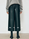 Relaxed Cropped Leather Pants_BDHL7907