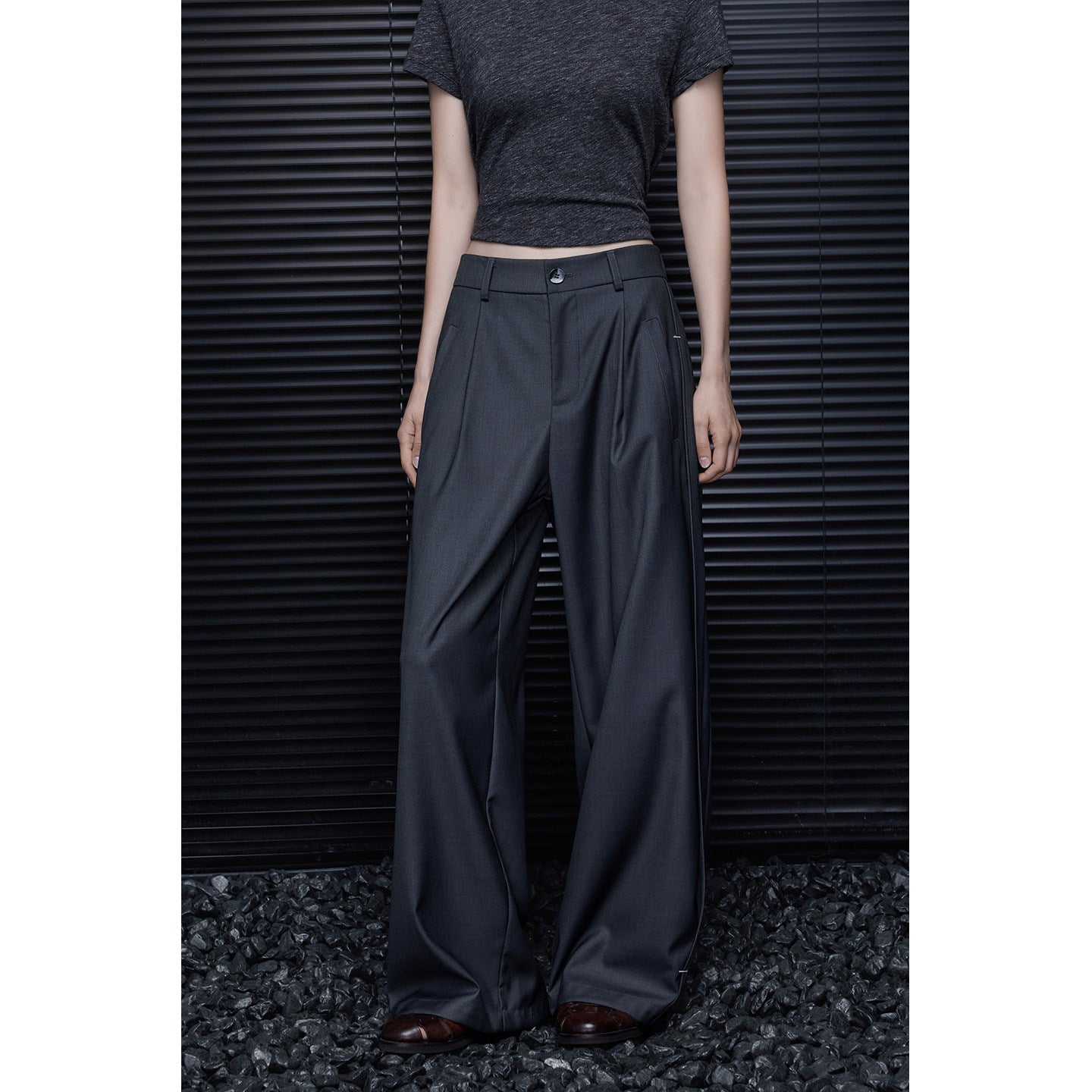 Vintage Relaxed Straight Trousers_BDHL8274