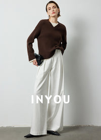 Draped Pressed Wide-Leg Pants_BDHL6392