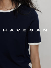 Lightweight Contrast Color Tops_BDHL7401