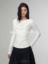 A-Line Medium Length Skirt_BDHL7246