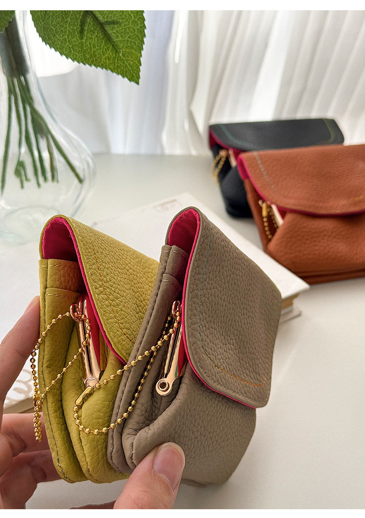 Genuine Leather Mini Wallet_BDHL8323