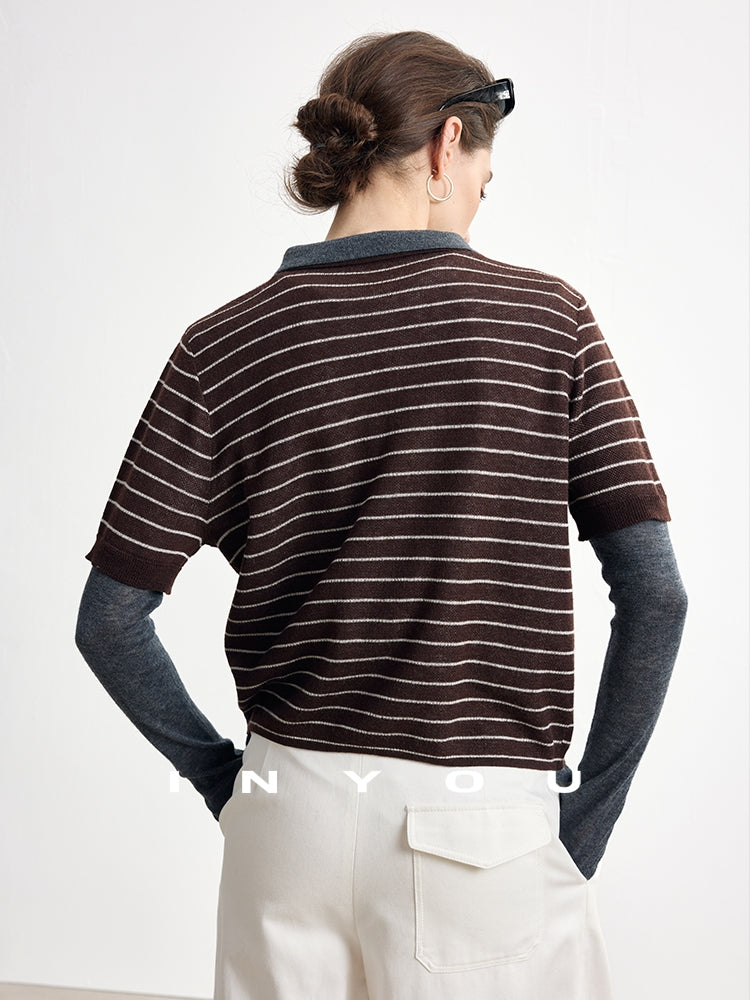 Two-Piece Style Knit Tops_BDHL7748