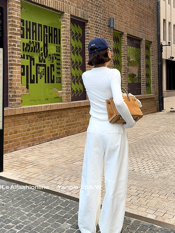 Relaxed-Fit Curved Cargo Pants_BDHL8011