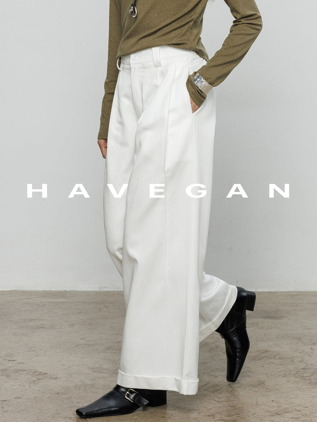 寬腿直筒褲_BDHL7891