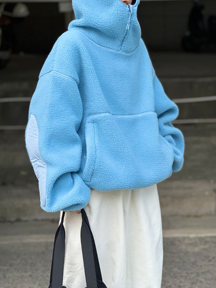 Thick Silhouette Hooded Fleece_BDHL7775