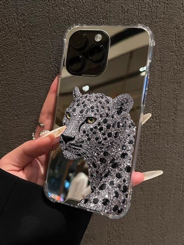 豹紋鏡面 iPhone 手機殼_BDHL7882