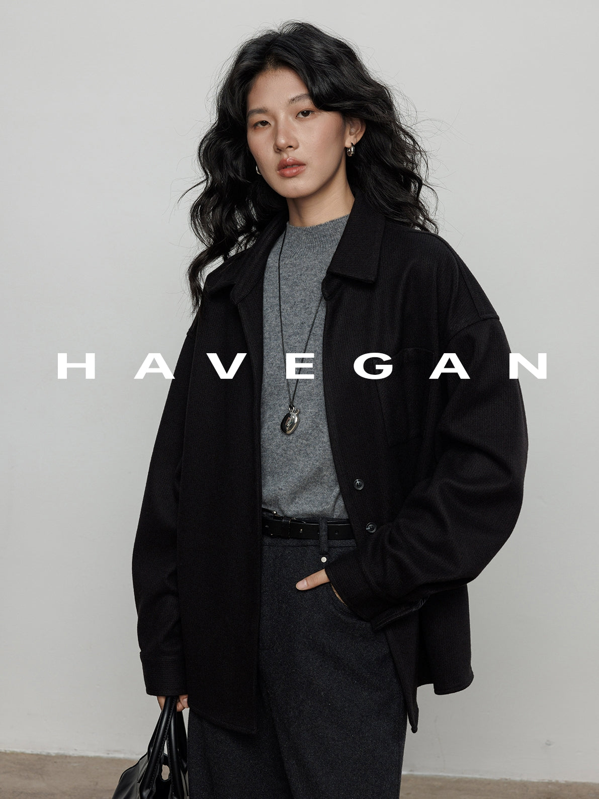 燈芯絨長袖襯衫_BDHL7970