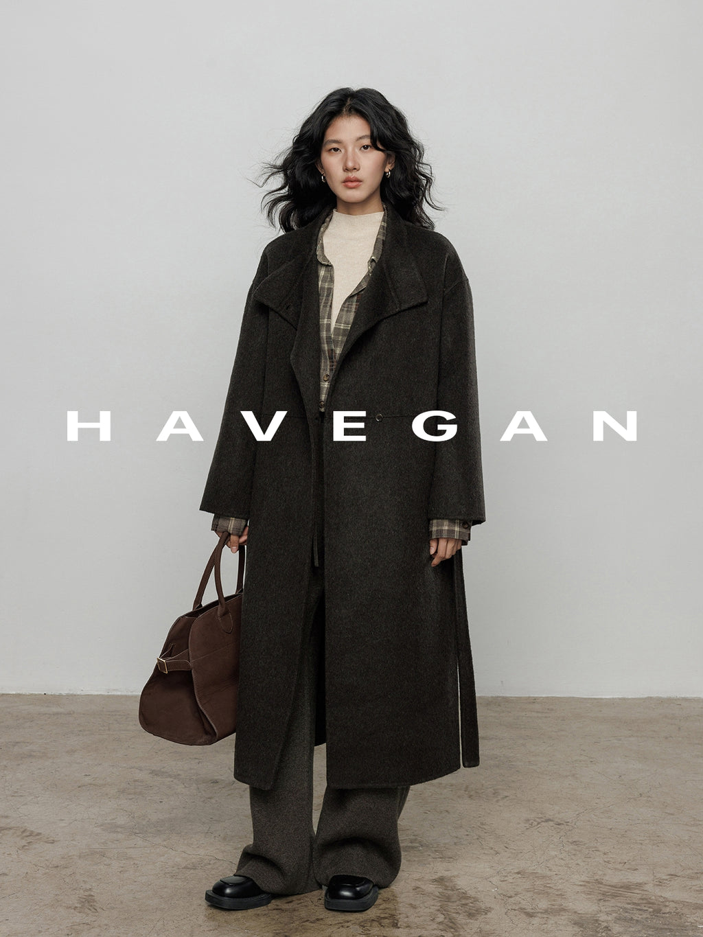 高腰磨毛運動褲_BDHL7964