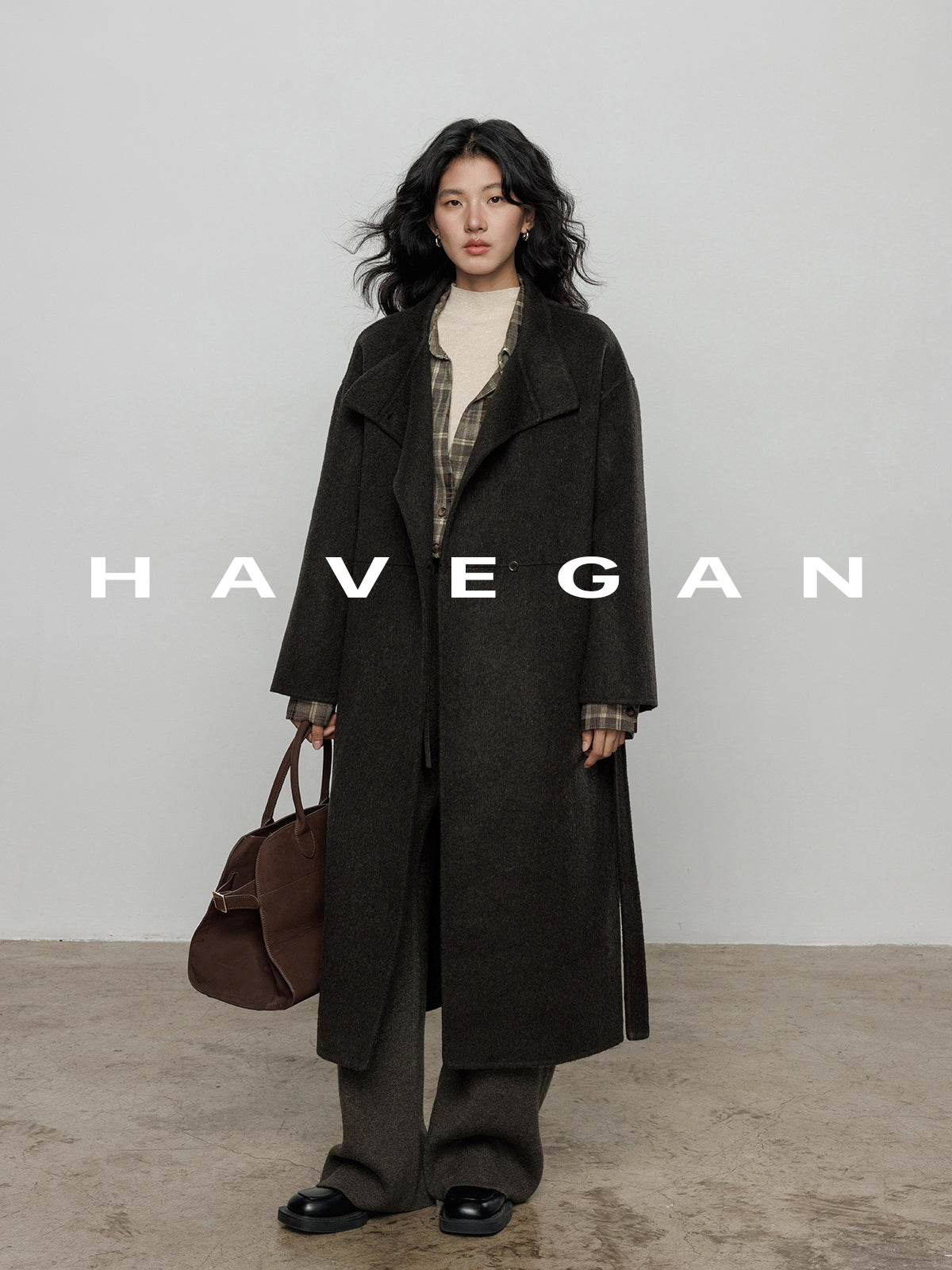 高腰磨毛運動褲_BDHL7964