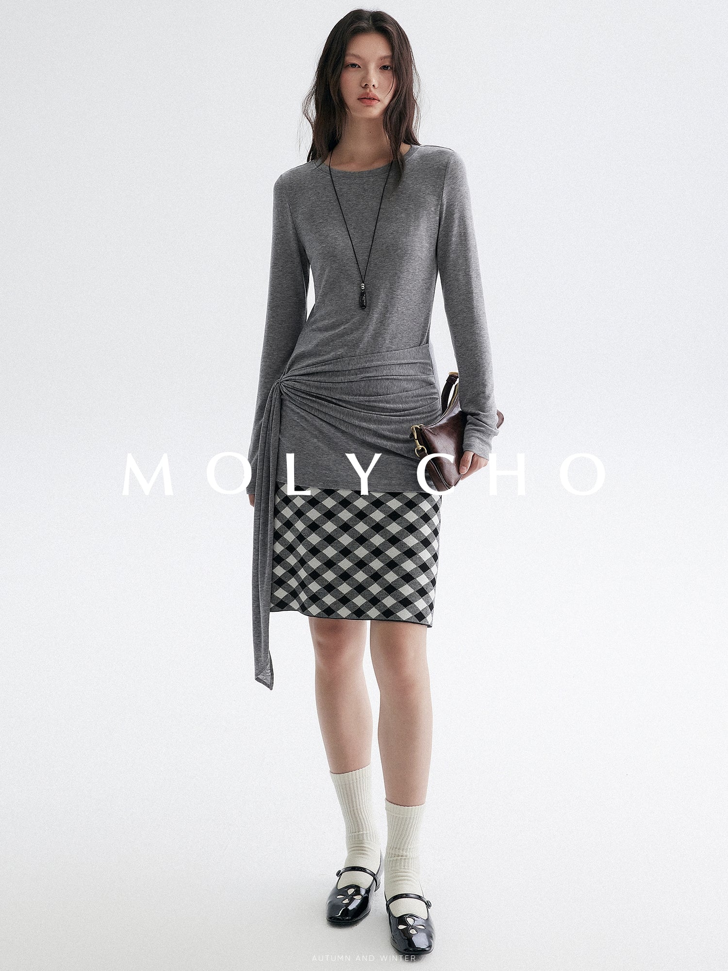 腰帶修身上衣_BDHL7946