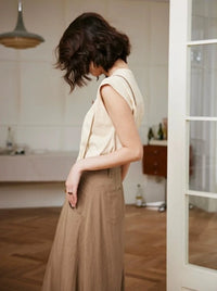 One-Shoulder Strap Skirt_BDHL6253