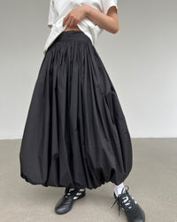 Gathered Balloon Skirt_BDHL4764