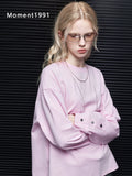 Buttoned Cuff Relaxed Long Sleeve Tee_BDHL8409