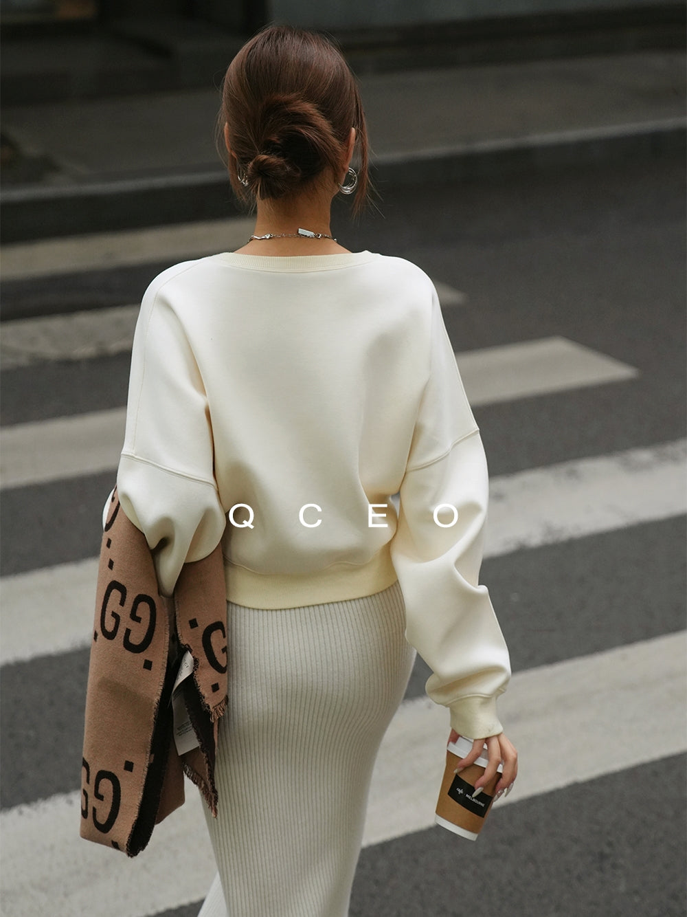 Loose-Fitting Waist Belt Knit_BDHL7149