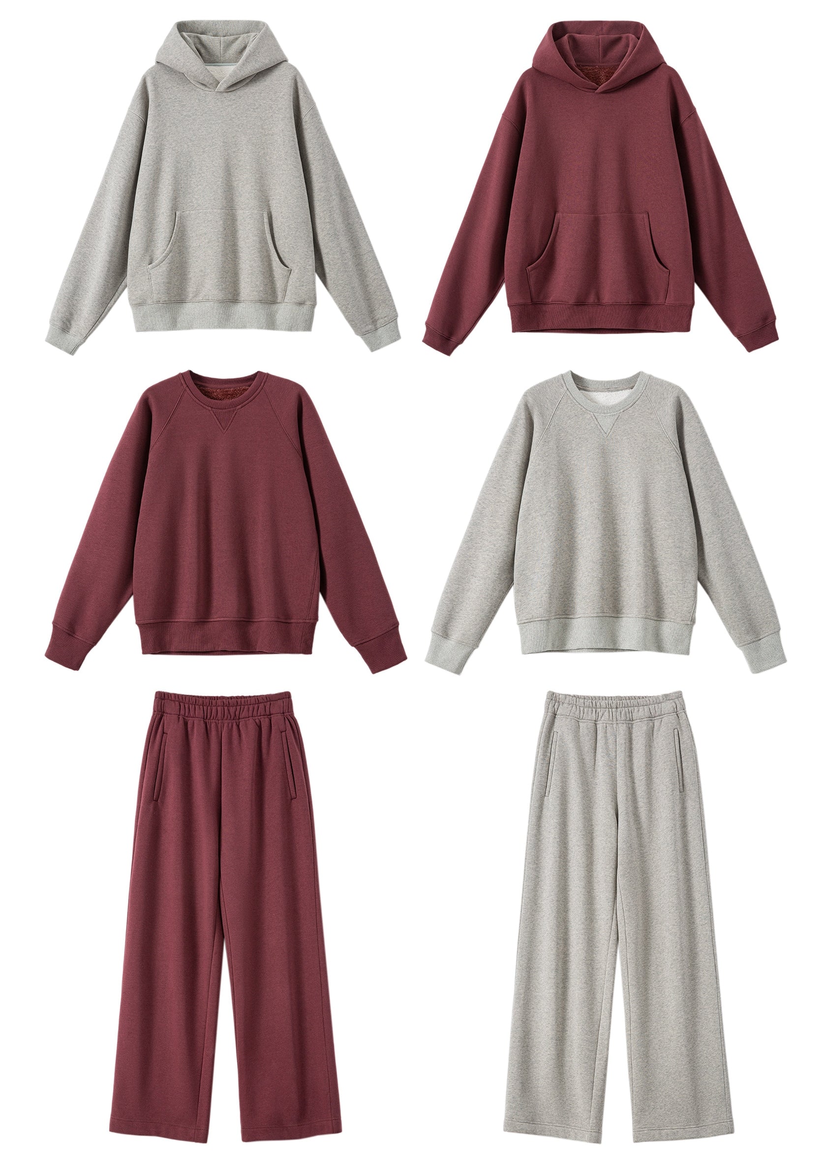 Sweat Hooded Tops Or Round-Neck Tops Or Pants_BDHL8044